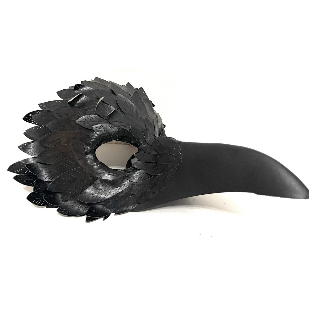 Spirit Halloween Adult Crow Raven Costume Masquerade Mask One Size Head Strap